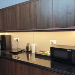 Fully Equipped Kitchenette with Microwave Oven, Water Purifier, Induction Stove